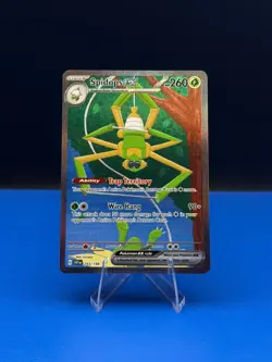 Spidops Ex - 243/198 - Pokemon Scarlet Violet Base Special Illustration Rare -NM - Image 1