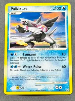 NM Palkia 37/127 Rare Platinum Pokemon Kent Kanetsuna - Image 1