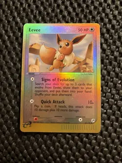 Pokemon Eevee 63/100 Sandstorm Reverse Holo English - Image 1