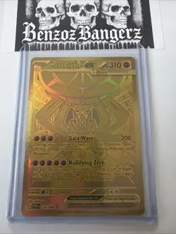 Pokemon GOLD Mega Zygarde EX 124/088 Perfect Order - Image 1