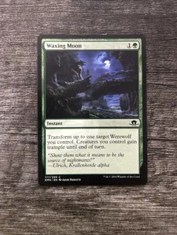 MTG 1x Waxing Moon x1 LP Eldritch Moon - Image 1
