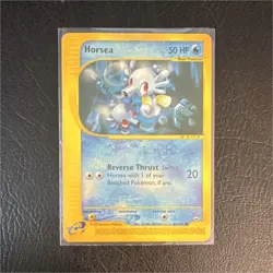 Pokemon Horsea 85/147 Aquapolis Common Regular 50 HP Basic English 2002 - Image 1