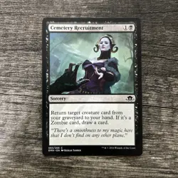MTG 1x Cemetery Recruitment x1 LP Eldritch Moon - Image 1