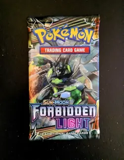 Pokemon Zygarde SM Forbidden Light Booster Pack New Unweighed - 1 Pack - Image 1