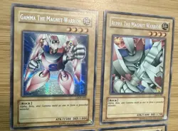 Yu-Gi-Oh Magnet Warrior Set Alpha Beta Gamma Lot + Extra Beta Valkyrion Ready - Image 4