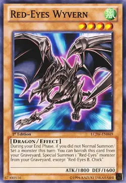 3 X Red-Eyes Wyvern 1st Lcjw Joey's JOEY World Legendary Collection 4 yugioh - Image 1