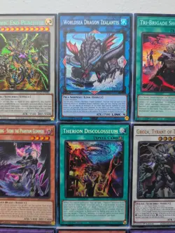Lot Of (15) Yugioh Dueling Heroes Prismatic Secret & Ultra Rare Cards - Image 3
