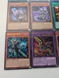 Lot Of (15) Yugioh Dueling Heroes Prismatic Secret & Ultra Rare Cards - Image 5