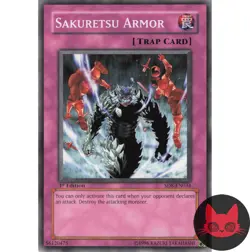 Yugioh Sakuretsu Armor SD8-EN034 Common 1st Edition NM - Image 1