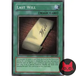 Yugioh Last Will SDY-E035 Common LP - Image 1