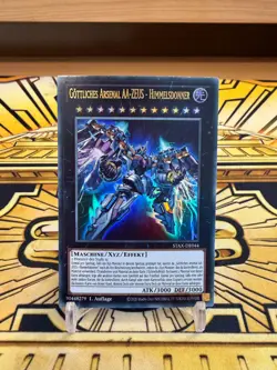 Yugioh Gottliches Arsenal AA-ZEUS - Himmelsdonner Ultra Rare STAX-DE044 - Image 1