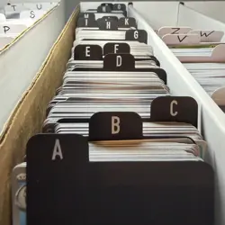 Custom 3D Printed A-Z Card Dividers (Pick Your Colors) - Image 1