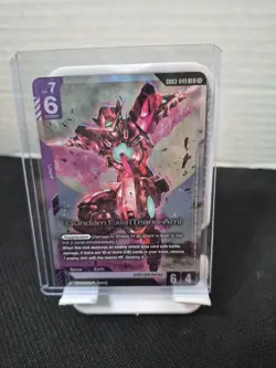 Gundam Card Game GD03-049 LR Gundam Exia (Trans-Am) Foil Bandai - Image 1
