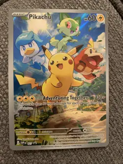 Pikachu 027 Sv: Scarlet & Violet Promo Cards Holo - Image 1