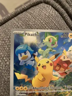 Pikachu 027 Sv: Scarlet & Violet Promo Cards Holo - Image 3