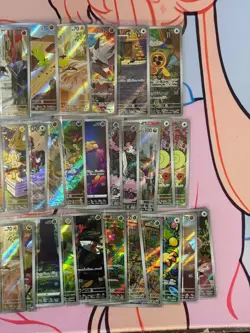 Japanese Pokemon TCG Illustration Rare/Full Art Card Set Lot of 39 - Image 4