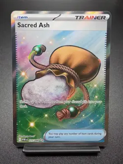 Sacred Ash Full Art Trainer 115/088 Perfect Order Pokemon Card - Image 1