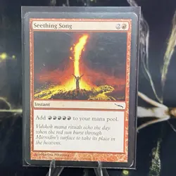 Magic the Gathering - Seething Song - Mirrodin- LP - MTG Card - Image 3
