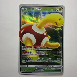 Shuckle GX Green & Silver Foil Fan Art Display Card - HP 400 - Chinese - Image 1