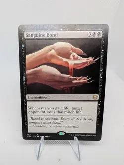 Sanguine Bond #153 (NM) Commander 2021 C21 Magic MTG - Image 1