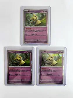 3x Pokemon Mimikyu 37/91 Paldean Fates Holo NM Playset Pokemon TCG Cards ✨ - Image 1