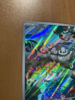 Pokemon TCG: Scarlett & Violet Base Set Starly 221/198 NM Pokemon Card Fast Ship - Image 5