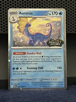 Aurorus (Perfect Order Stamped) 024/088 Miscellaneous Cards & Products Holo - Image 1