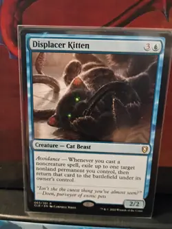 Displacer Kitten Commander Legends: Battle for Baldur's Gate-Pack Fresh- NM - Image 1