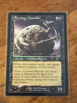 Fleshbag Marauder (841) (Retro Frame) #841 (Foil) NM Secret Lair Drop Magic MTG - Image 1