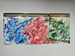 MTG Magic the Gathering Altered Art Alter Panorama Foil Tymna Kraum Thrasios - Image 1