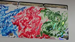 MTG Magic the Gathering Altered Art Alter Panorama Foil Tymna Kraum Thrasios - Image 2