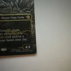 Wizards Michelangelo, Improviser Foil Legendary Creature TMNT M0304 2026 - Image 5