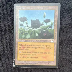 Wizards of the Coast Lotus Vale Weatherlight Rare Land English Regular - Image 1