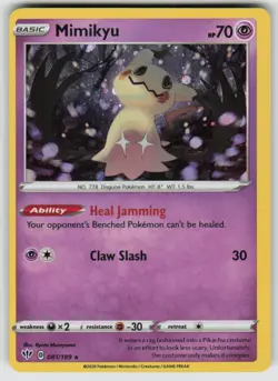 Mimikyu 081/189 Holo Promo Miscellaneous Cards & Products Pokemon Near Mint - Image 1