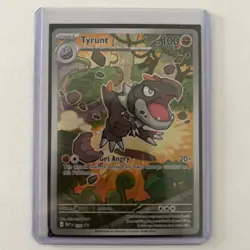 Tyrunt #070 Mega Evolutions Full Art Black Star Promo Rare Pokemon - Image 1