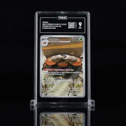 TAG 9 CRUSTLE 2025 POKEMON SCARLET VIOLET DESTINED RIVALS #186/182 - Image 1