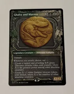MTG Ghalta and Mavren (Showcase) March of the Machine LP - Image 1