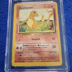 Pokemon Charmander Base Set 046/102 Near Mint Condition 1999 NM 7 - Image 4