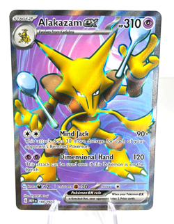 Alakazam EX 188/165 - SV 151 - Full Art - Pokemon - NM - Image 1