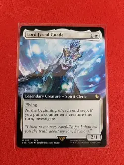 Lord Jyscal Guado (Extended Art) #137 MTG Final Fantasy FIC NM X1 - Image 1