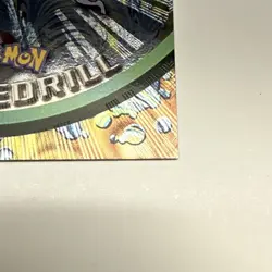 1999 Topps Pokemon TV Animation BEEDRILL #15 Texture Holo Silver Foil Black Logo - Image 5