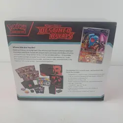 New Sealed Pokemon Destined Rivals Elite Trainer Box Scarlet & Violet TCG Game - Image 2