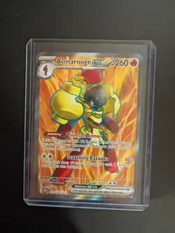 Armarouge ex 218/182 SV04: Pokemon TCG Paradox Rift Holo NM Mint - Image 1