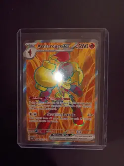 Armarouge ex 218/182 SV04: Pokemon TCG Paradox Rift Holo NM Mint - Image 2
