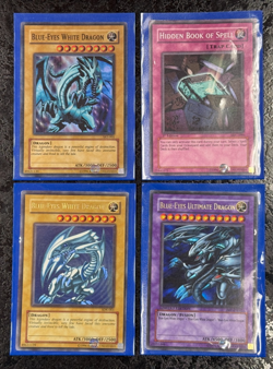 YU-GI-OH BLUE-EYES WHITE DRAGON-BLUE-EYES ULTIMATE DRAGON-HIDDEN BOOK OF SPELL C - Image 1