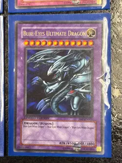 YU-GI-OH BLUE-EYES WHITE DRAGON-BLUE-EYES ULTIMATE DRAGON-HIDDEN BOOK OF SPELL C - Image 2