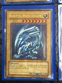 YU-GI-OH BLUE-EYES WHITE DRAGON-BLUE-EYES ULTIMATE DRAGON-HIDDEN BOOK OF SPELL C - Image 3