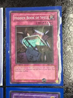 YU-GI-OH BLUE-EYES WHITE DRAGON-BLUE-EYES ULTIMATE DRAGON-HIDDEN BOOK OF SPELL C - Image 4