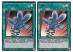 2x Comic Hand - (DLCS-EN077 - 1st Ed - green+blue Ultra Rare) - VLP/NM - Yugioh - Image 1