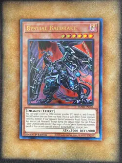 Yugioh Bystial Baldrake BLMR-EN069 Ultra Rare 1st Ed NM - Image 1